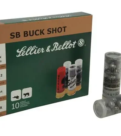 SELLIER & BELLOT 12GA 2.75 4BUCK 25RD BOX 10 BOXES PER CASE