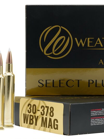 WEATHERBY 30-378WBY 195GR HAMMER CUSTOM