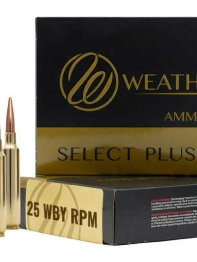 WEATHERBY 25WBY RPM 117GR HORNADY SST