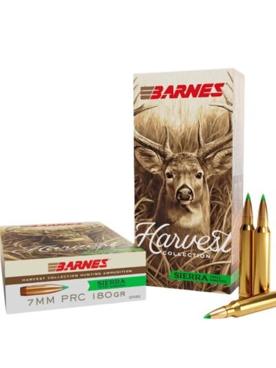 Barnes Harvest Sierra Tipped GameKing Ammunition 7mm PRC 180gr PT 2960 fps 20/ct