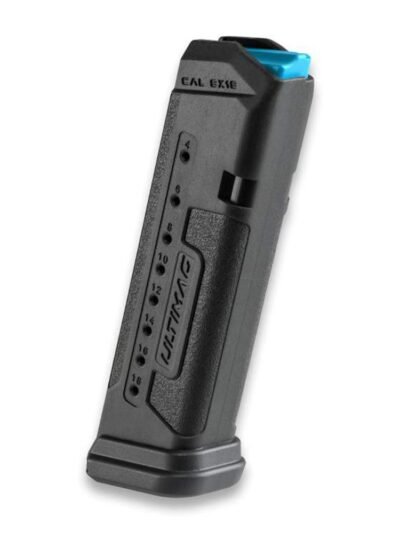 FAB Defense Ultimag 17 Handgun Magazine Black for Glock 17 9mm Luger 18/rd