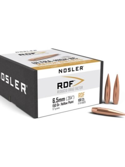 Nosler RDF Rifle Bullets 6.5mm 150 gr HPBT 100/ct