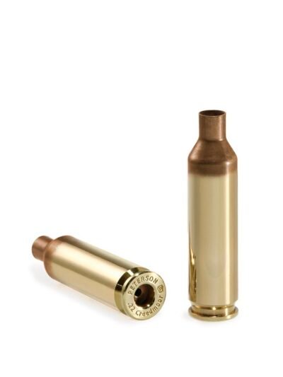 Peterson LRP(Large Rifle Primer) Unprimed Brass 22 Creedmoor - 500/ct