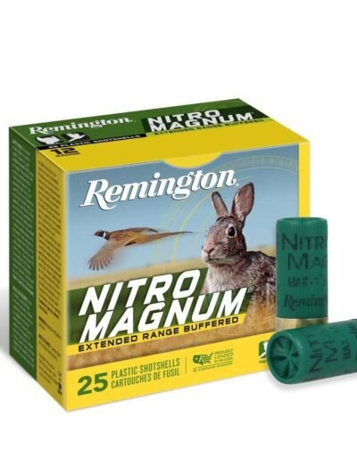Remington Nitro Magnum Shotshells 12 ga 3 in 1-7/8 oz #4 1210 fps 25/ct