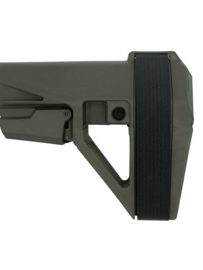 SB Tactical SBA5 Pistol Stabilizing Brace 5-Position Adjustable for AR-15 OD Green