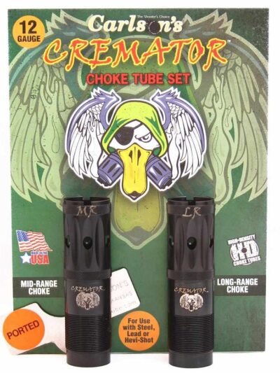 Carlson's Cremator Waterfowl Mid and Long Range Ported Choke Tube for 12 ga Winchester 2/ct