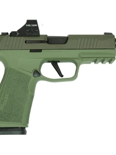 Sig Sauer P365 XMacro Handgun 9mm Luger 17rd Magazines (2) 3.7" Barrel Two Tone Green TB with Optic