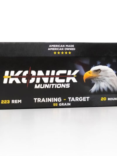 IKONICK USA .223REM 55GR PREMIUM RANGE 20RD BOX/500RD CASE