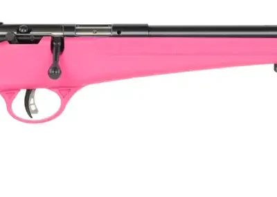 SAVAGE RASCAL F-SR PINK 22LR RIFLE 16.125" THREADED 1 SHOT