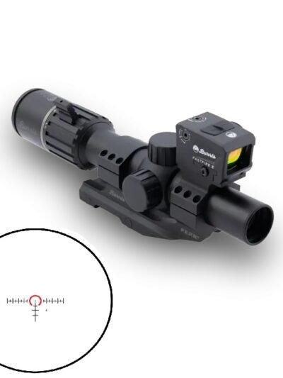 BURRIS OPTICS RT6 1-6X24MM ILL BAR FFE GREEN