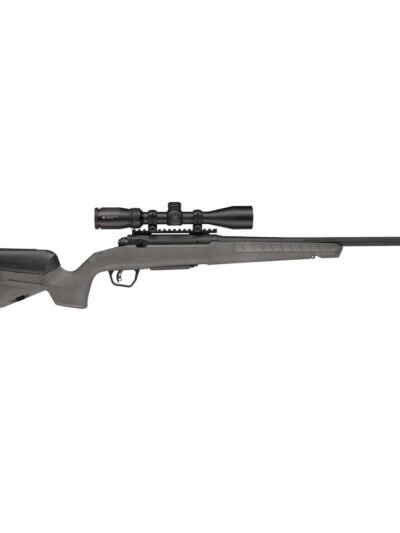 Savage 110 Trail Blazer XP LH Rifle 7 PRC 2rd Capacity 22" Threaded Fluted Barrel Flat Dark Gray Stock w/Crossfire II 3-9x40