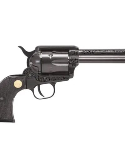 Chiappa 1873 Engraved Handgun .22 LR 6rd Capacity 4.75" Barrel Black