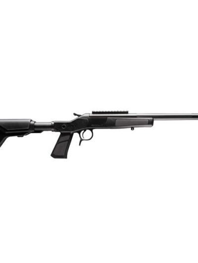 CVA Scout XP-SB Rifle .223 Rem Single Shot 16.5" Threaded Fluted Stainless Steel Barrel w/Graphite Black Stock