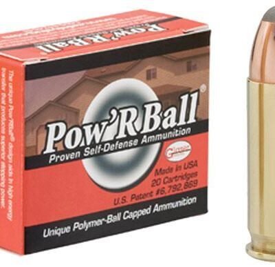 Glaser Pow'RBall Handgun Ammunition  .38 Spl (+P) 100 gr JHP 1150 fps 20/box