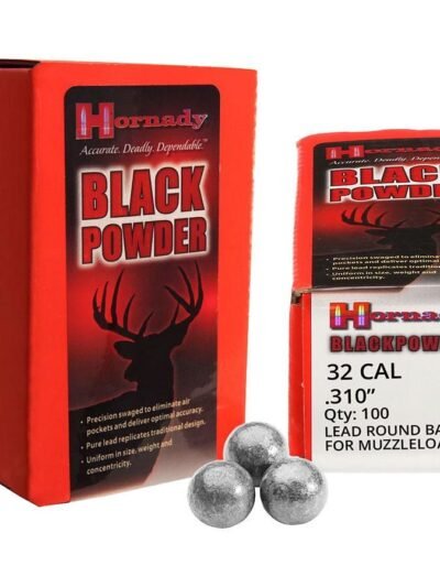 Hornady Lead Round Ball .32 cal .310" 100/ct
