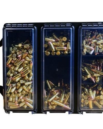 Berrys Ammo Can Tri-Can Utility Box - Black