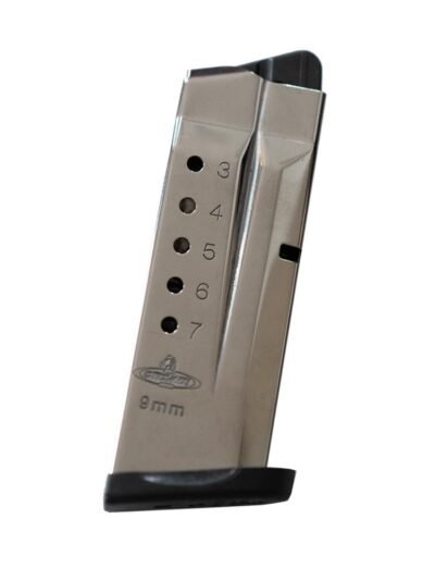Check-Mate S&W SHIELD Compatible Handgun Magazine Stainless Steel 9mm Luger 7/rd