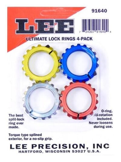 LEE Ultimate Lock Rings 4/pk