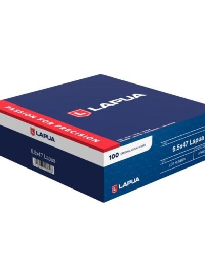 Lapua Unprimed Brass Rifle Cartridge Cases 6.5x47 Lapua 100/ct