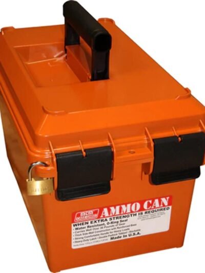 MTM Ammo Can for Bulk Ammo Orange