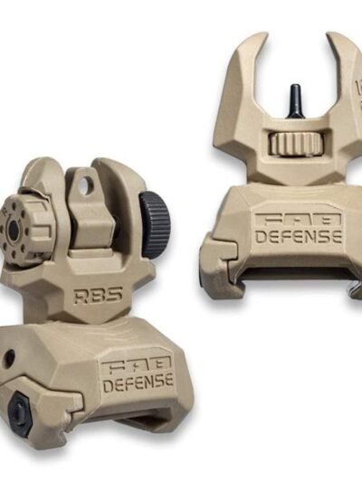 FAB Defense FRBS Rifle Sights Kit Tan