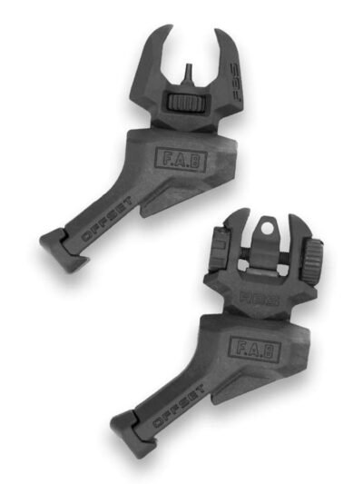 FAB Defense FRBS Offset Rifle Sights Kit Black LH