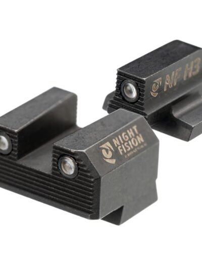 Night Fision Optics Ready Stealth Series Handgun Night Sights for Canik Mete SF/TP9 Black