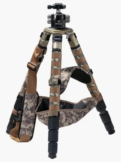 Athlon Midas CF29 Carbon Fiber Tripod 9" - 65" Camo with Soft Sided Carrying Case