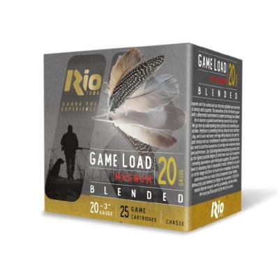 Rio Game Blended HV Lead Load Shotshells 20ga 3" 1-1/4oz 1300 fps #7.5&9 25/ct