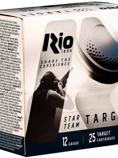 Rio Star Team Target Low Recoil Shotshells 12ga 2-3/4" 1oz #8.5 1200 fps 25/ct