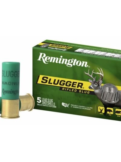 Remington Slugger Rifled Slug 12 ga 2 3/4" MAX 1 oz Slug 1680 fps 5/ct