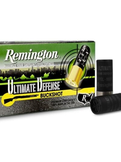 Remington Ultimate Defense Shotshells 12ga 3" #00 1225 fps 5/ct