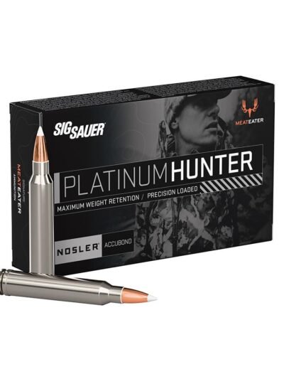 Sig Sauer Platinum Hunter Accubond Rifle Ammunition .300 Win Mag 180gr PT 3000 fps 20/ct