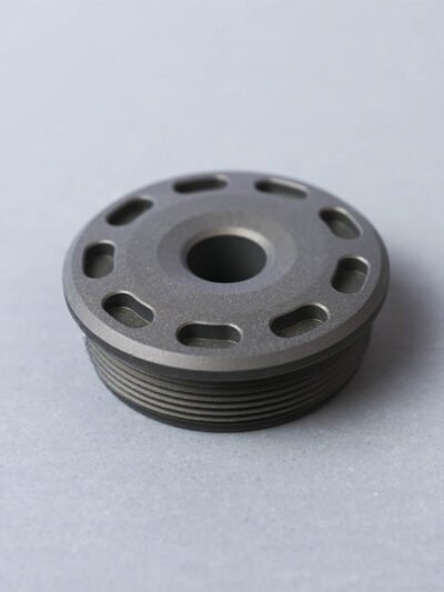 SILENCERCO BRAVO FRONT CAP TITANIUM .30CAL
