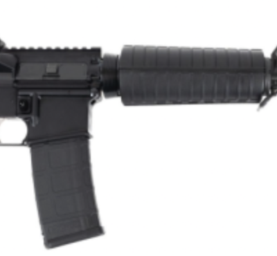 DPMS DR-15 M4 223REM RIFLE 16" CLASSIC HG, BLACK A2 POST, MAGPUL REAR 1-30RD