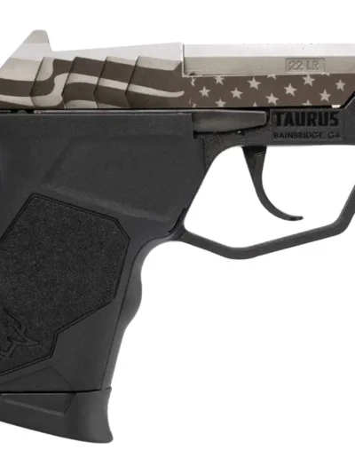 TAURUS 22TUC 22LR PSTL 3" STS/US FLAG 1-9RD MAG