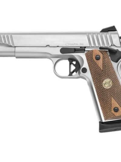 Chiappa 1911 Superior OR Handgun .45 ACP 8rd Magazine 5" Barrel Stainless with Walnut Grips