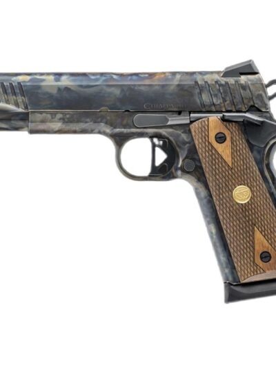 Chiappa 1911 Superior OR Handgun .45 ACP 8rd Magazine 5" Barrel Case Hardened with Walnut Grips