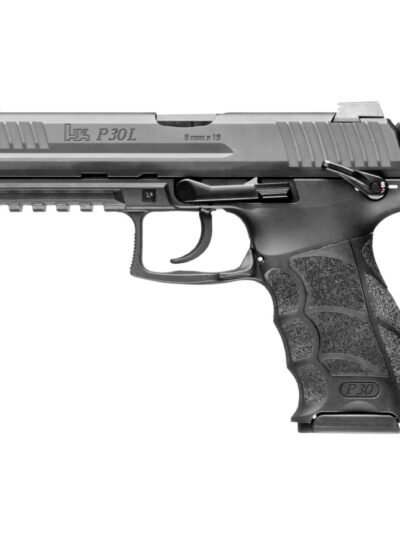 H&K P30 L V3  Handgun 9mm Luger 15rd Magazines(2) 4.45" Barrel DA/SA trigger and Manual Decocker