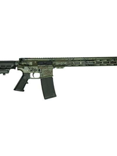 Great Lakes AR-15 Rifle .223 Wylde 30rd Magazine 16" Barrel Lichen Green with 5 OTF 3-1/2" Blade Knives