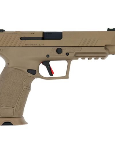 Tisas PX-9 Gen 3 Tactical Semi Auto Pistol 9mm Handgun 18rd & 20rd Magazines 5.1" Threaded Barrel FDE