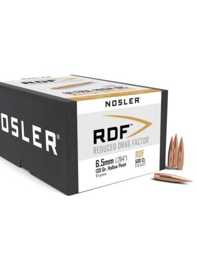 Nosler RDF Match Rifle Bullets 6.5mm .264" 130gr HPBT 500/ct