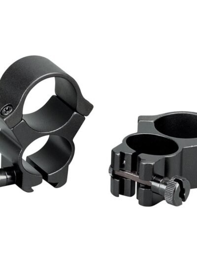 Redfield See Through Scope Rings .22 cal 3/8" Dovetail Black 2/ct
