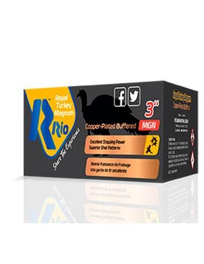 RIO Royal Turkey Buffered Shotshells 12ga 3" 1-3/4oz 1250 fps #5 10/ct