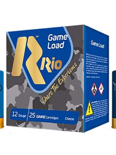 Rio Top Game Magnum Lead Load Shotshells 12ga 3" 1-3/4oz 1250 fps #6 25/ct