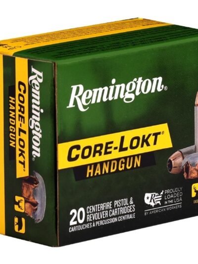 Remington Core-Lokt Handgun Ammunition .45 Colt 237gr JHP 840 fps 20/ct