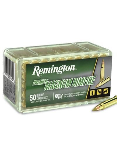 Remington Premier Magnum Rimfire Ammunition .17 HMR 17 gr ATV 2550 fps 50/ct