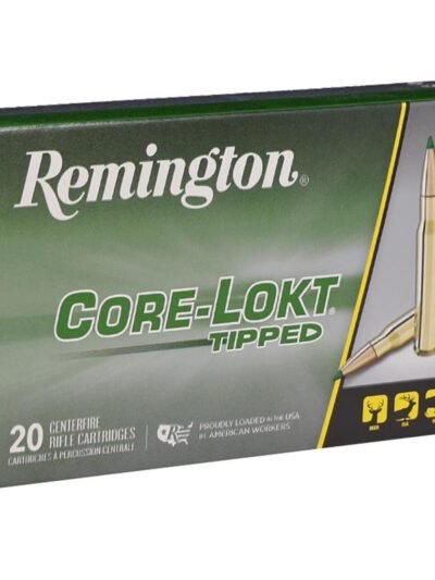 Remington Core-Lokt Tipped Rifle Ammunition 300 Rem Ultra Mag 180gr PT 3150 fps 20/ct