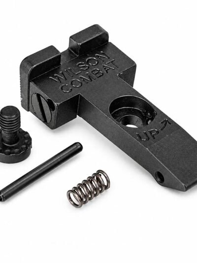 Wilson Combat Ruger GP100 Serrated Blade Handgun Sight Rear Square Notch Black