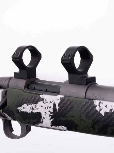 Weatherby Vanguard 2-Piece Lightweight Scope Mount 1" Low Black